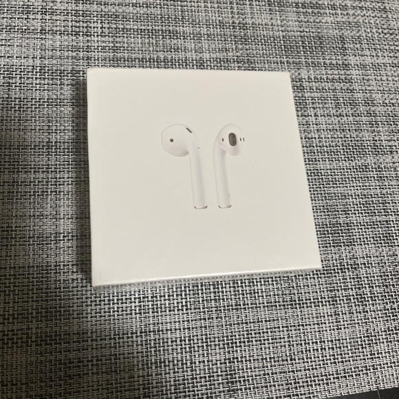 Apple AirPods 2nd Gen sealed in the original box and comes with a